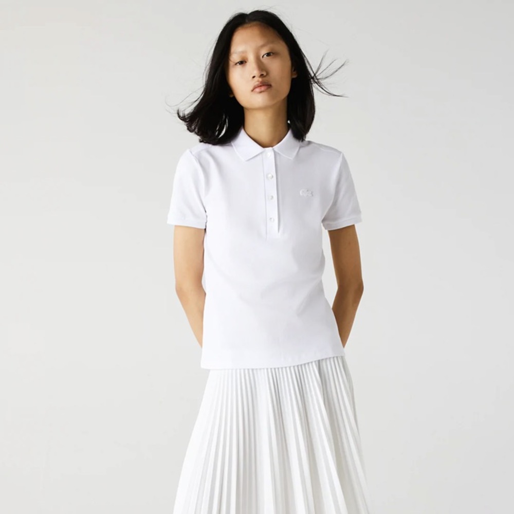 Pink Lacoste Polo Shirt